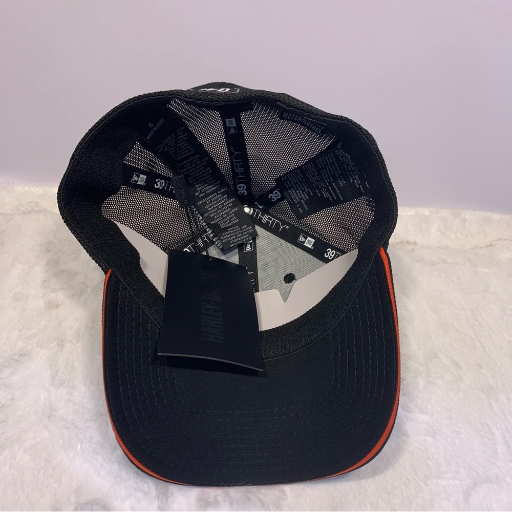 Harley-Davidson New Era 39THIRTY Mesh Back Trucker Hat Small/Medium - Picture 6 of 10